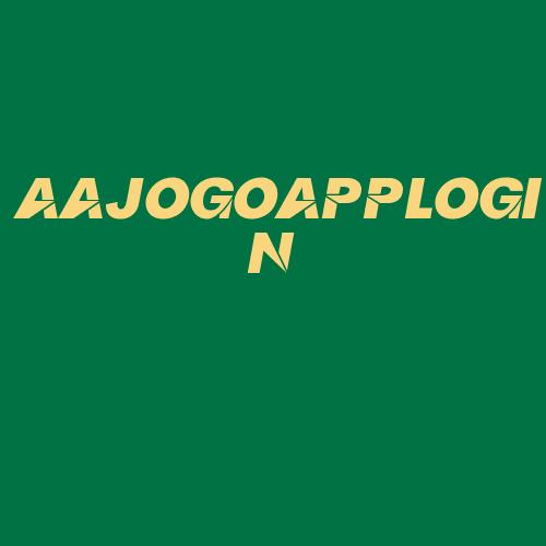 Logo da AAJOGOAPPLOGIN