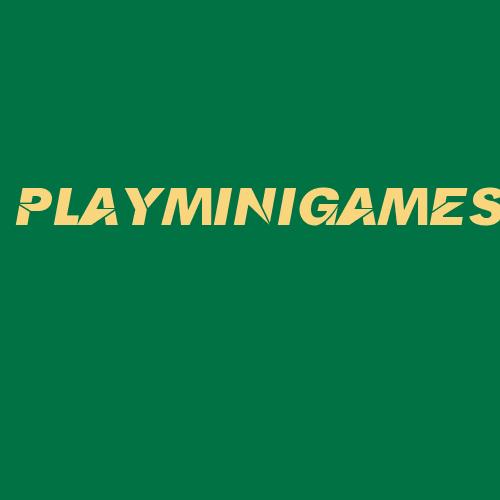 Logo da PLAYMINIGAMES